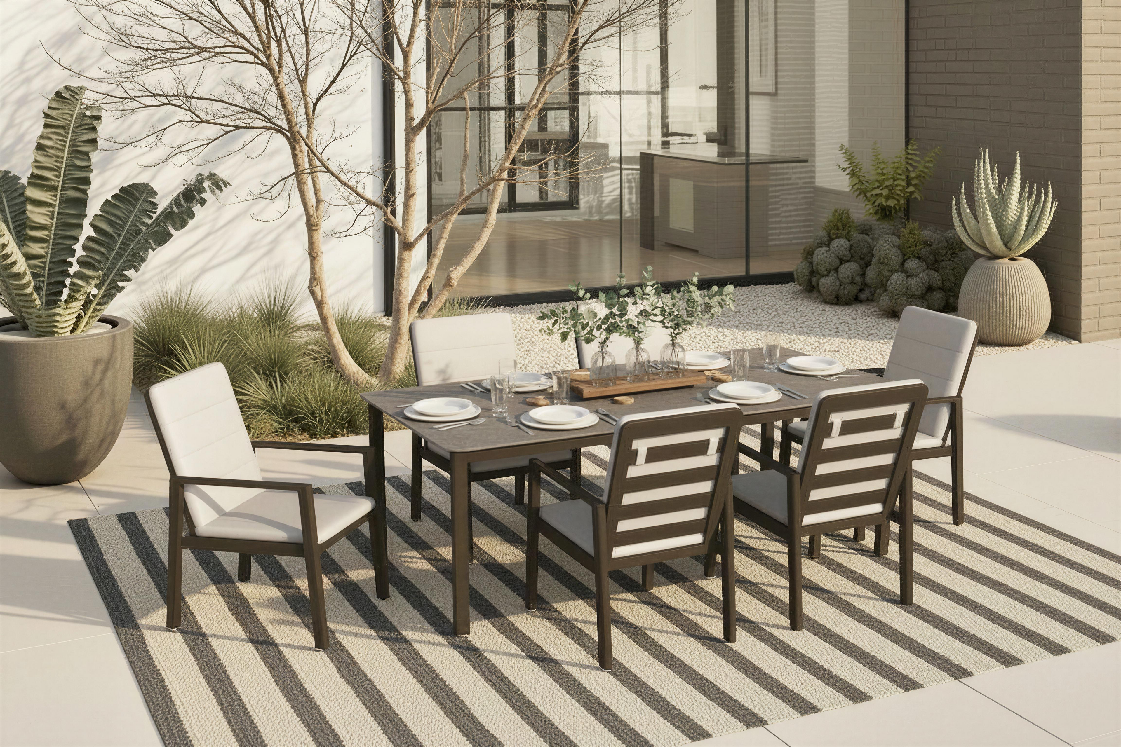 Venetia Dining Chair 2 Pack- Olefin