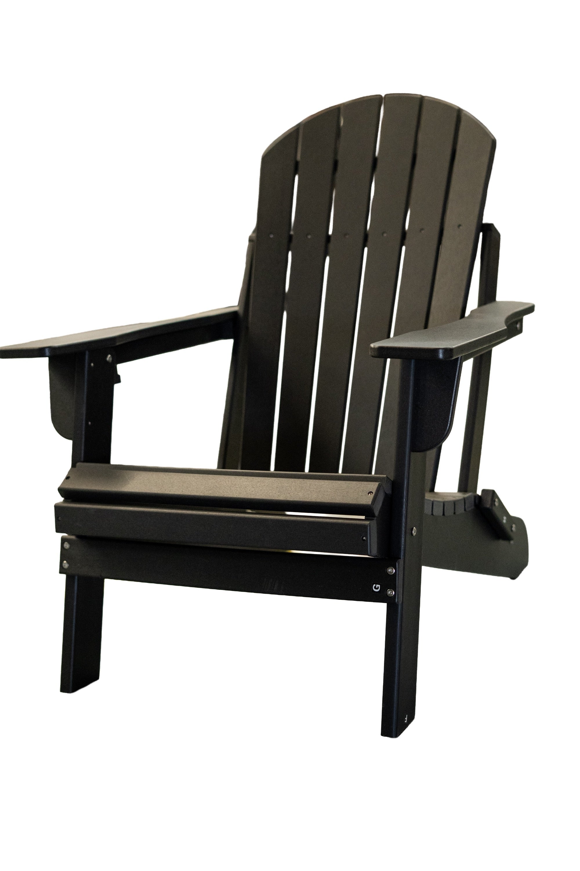 Classic Adirondack Chair - Black