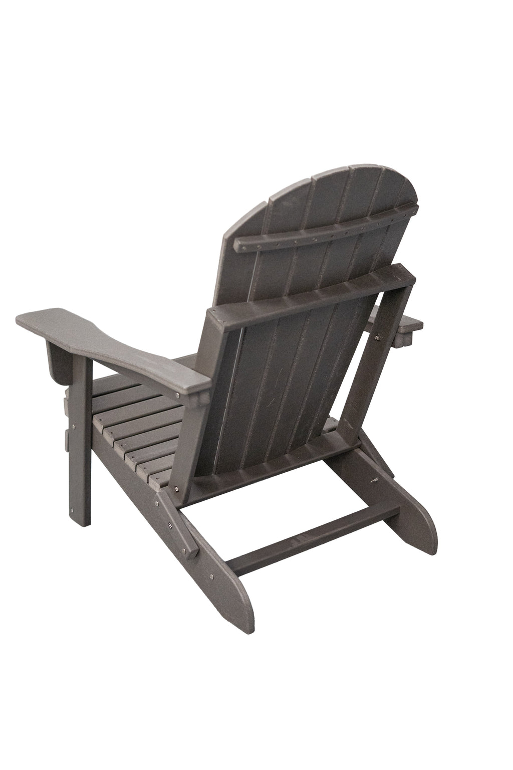 Classic Adirondack Chair - Weathered Wood