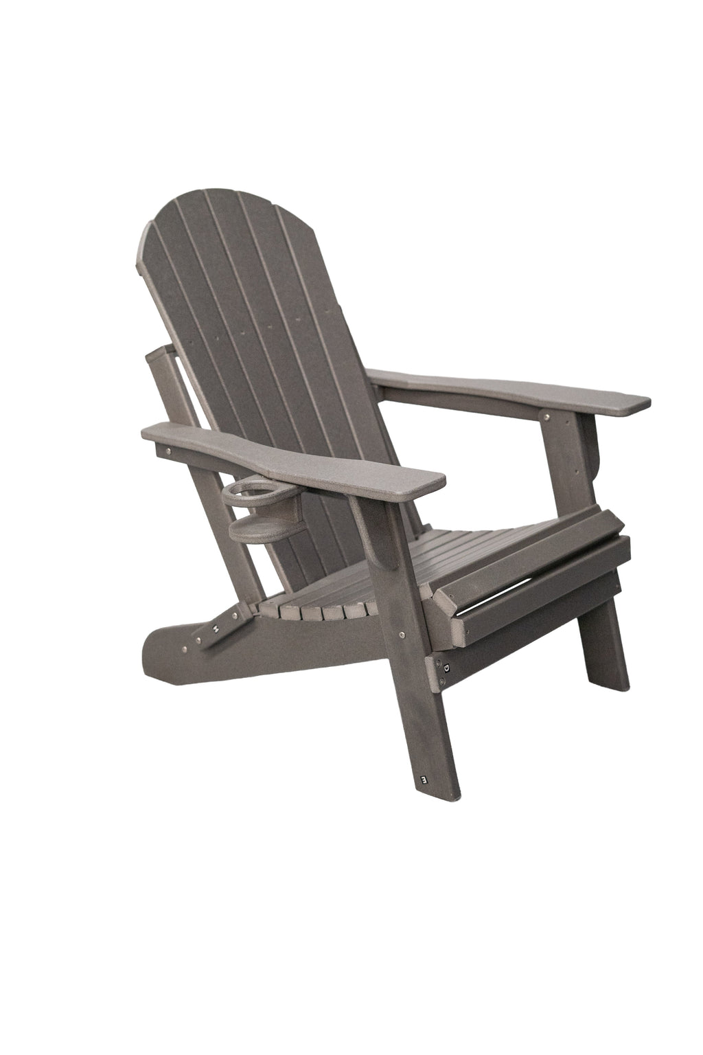 Classic Adirondack Chair - Weathered Wood