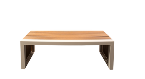 Bellagio  Coffee Table with Teak top
