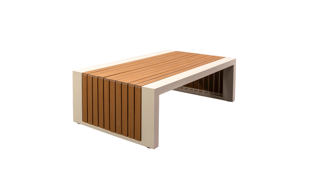 Bellagio  Coffee Table with Teak top