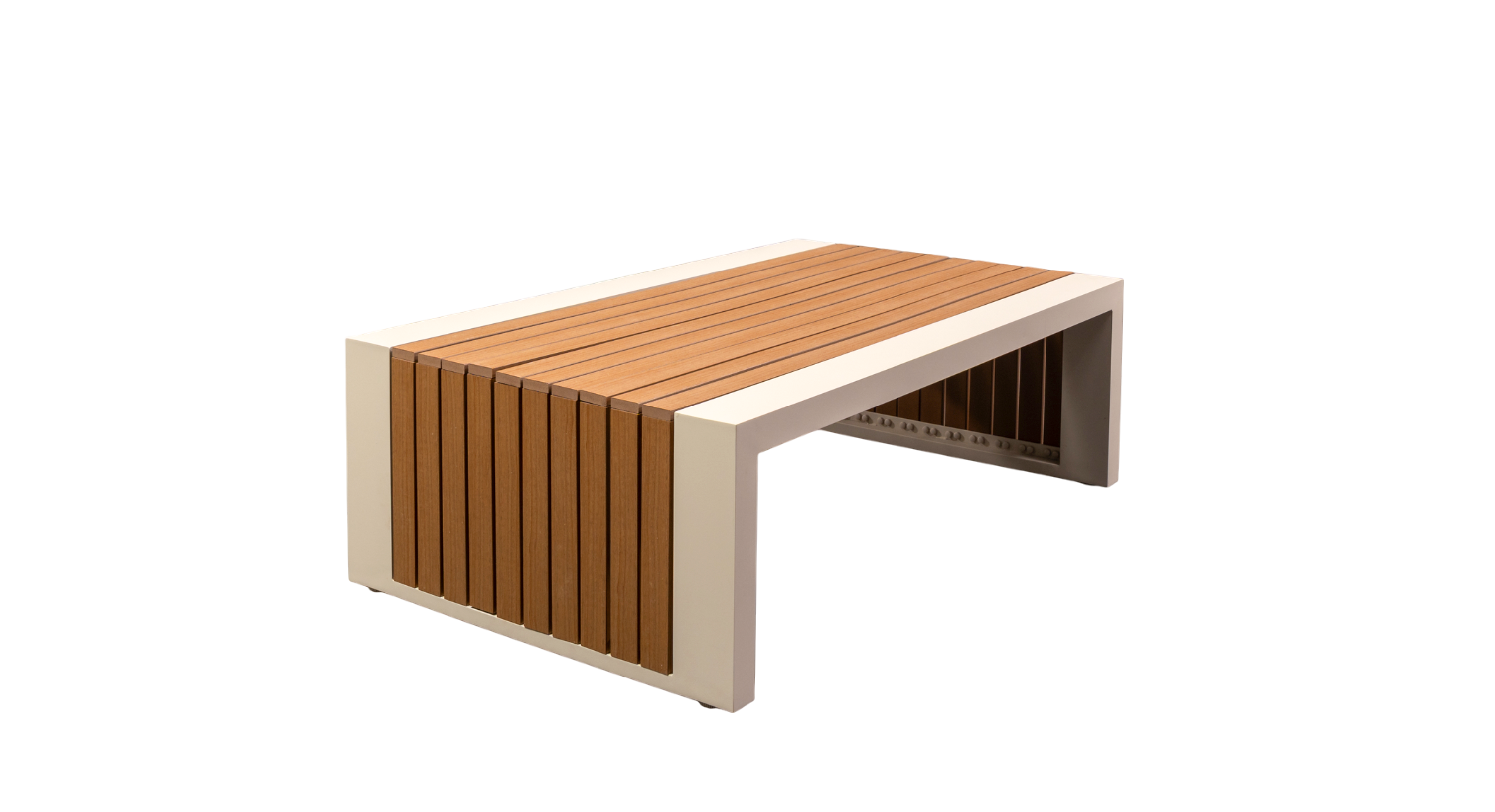 Bellagio  Coffee Table with Teak top