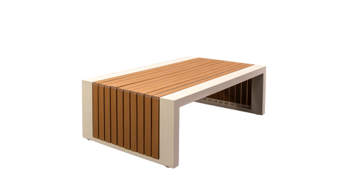 Bellagio  Coffee Table with Teak top