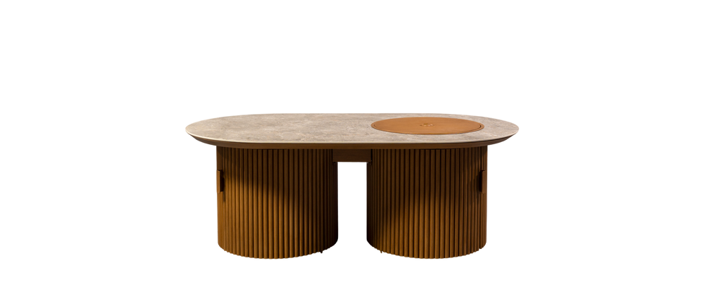 Bowery  Fire Pit Coffee Table