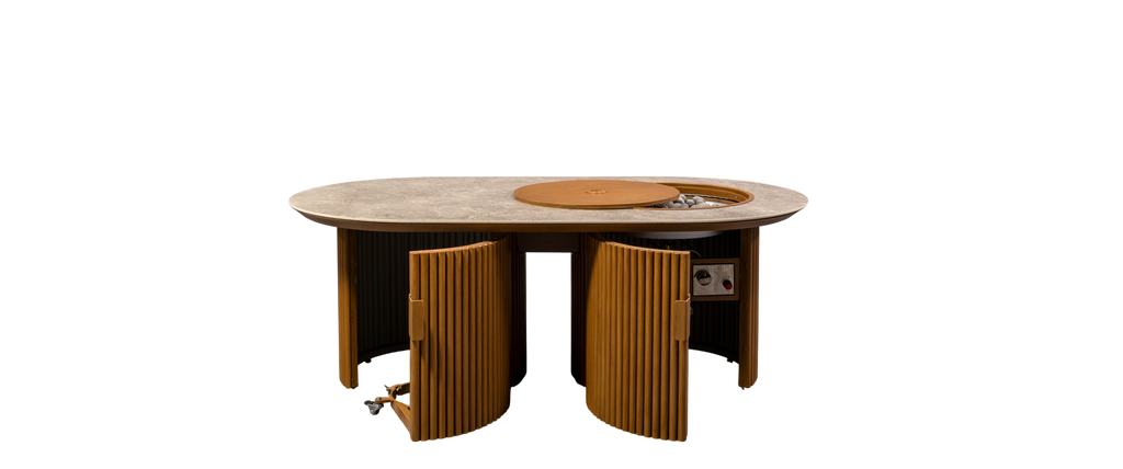 Bowery 4 Piece Fire Pit Set