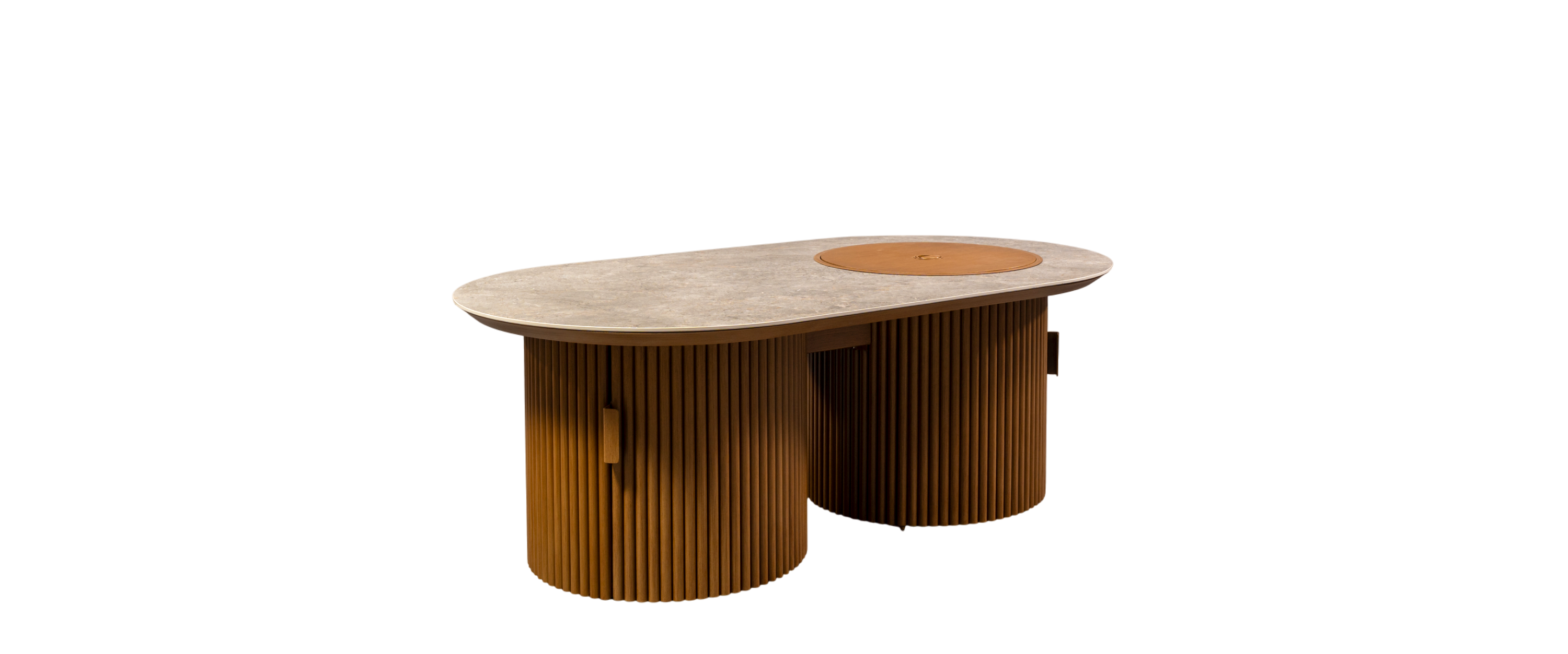 Bowery  Fire Pit Coffee Table