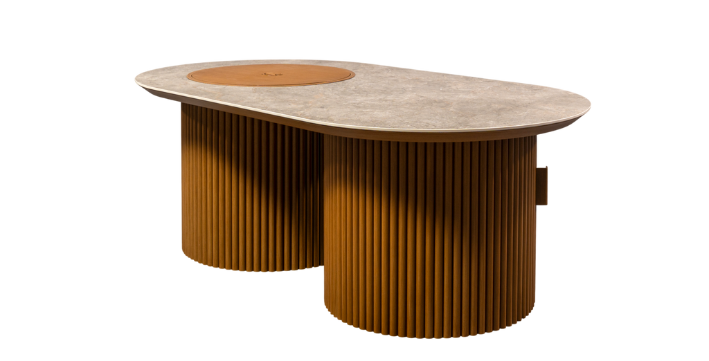 Bowery  Fire Pit Coffee Table