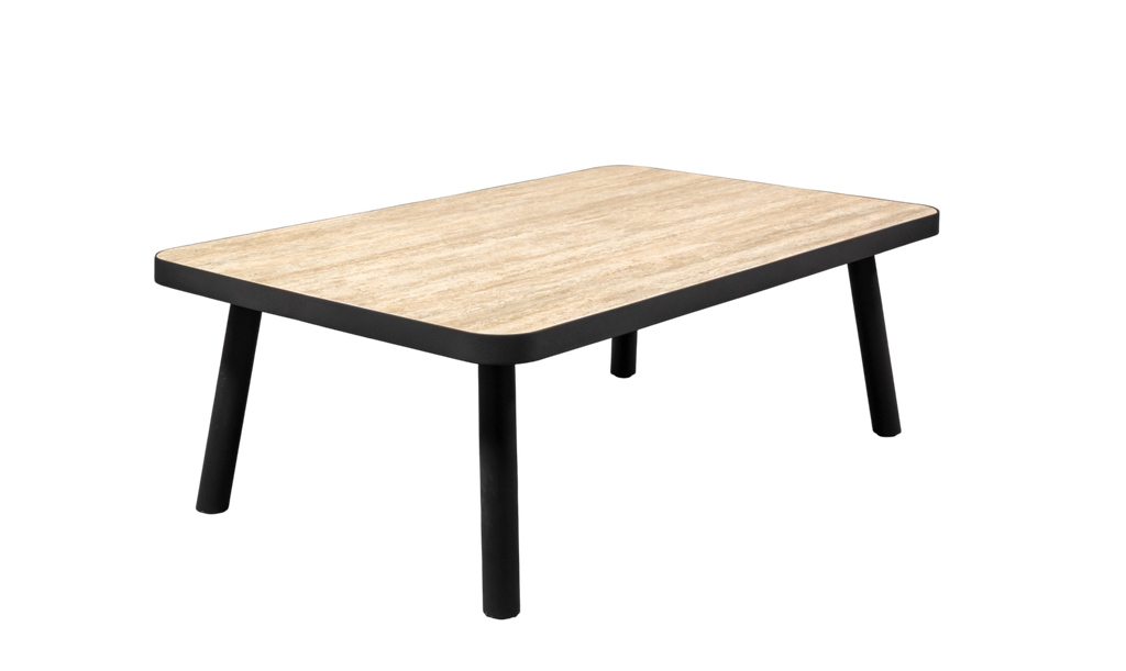 Elegant Rectangular Sintered Stone Coffee Table