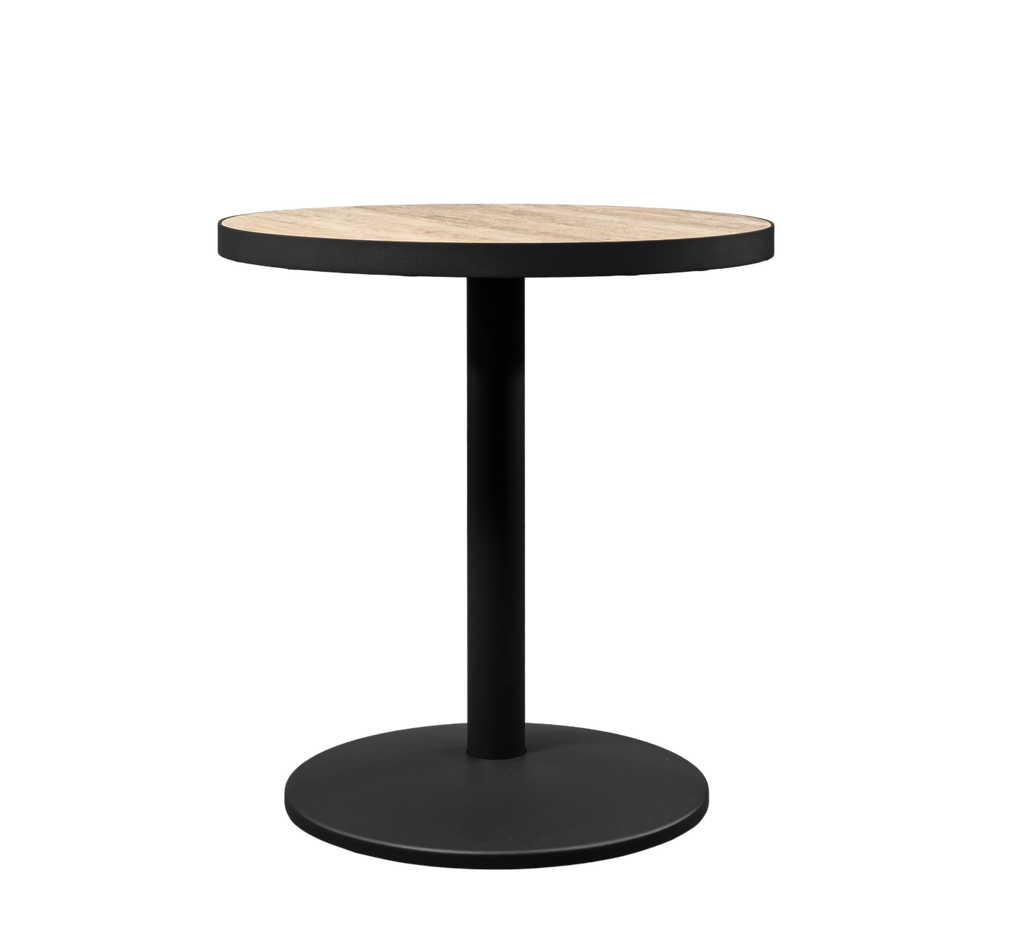 Elegant  Sintered Stone 28" Bistro Table