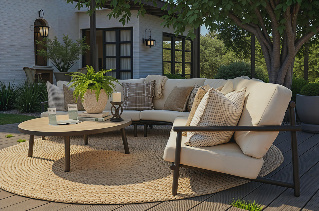Elegant 3 Piece Sectional - Olefin