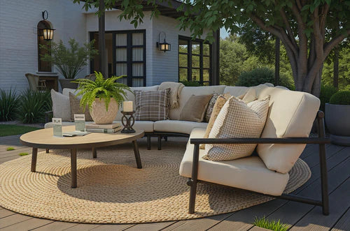 Elegant 3pc Sectional - Sunbrella
