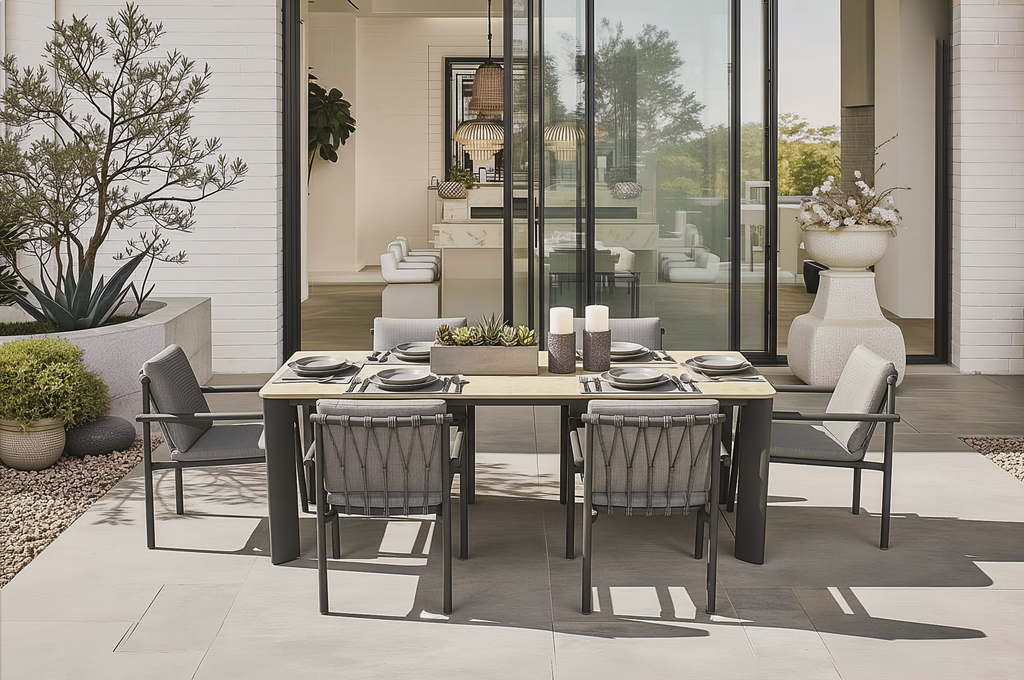 Elegant Sintered Stone Dining Table