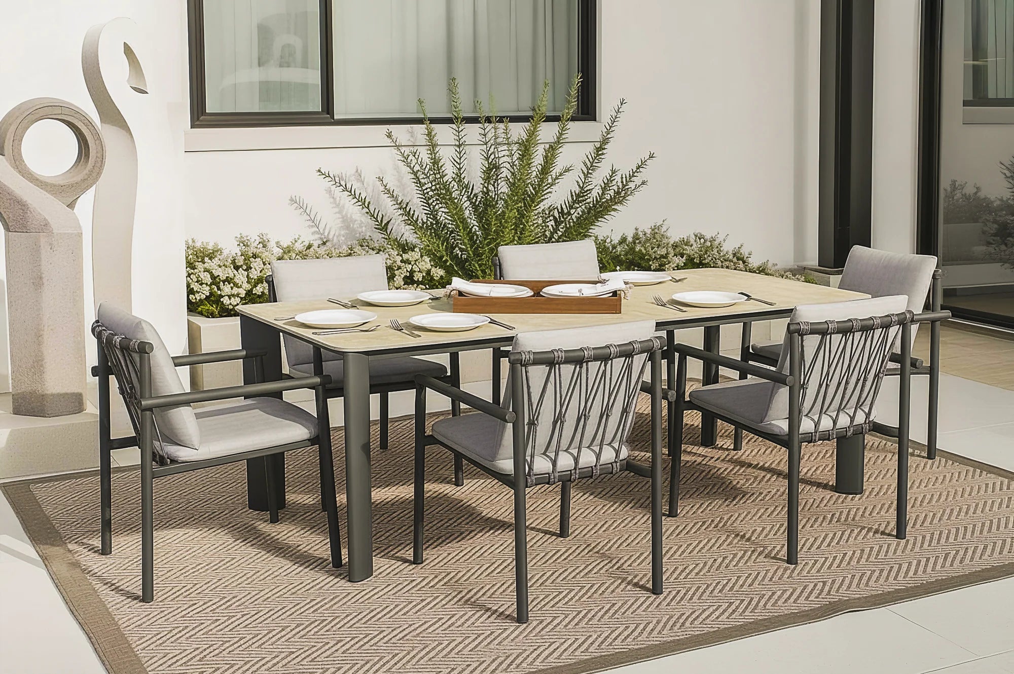 Elegant 7pc Dining - Olefin