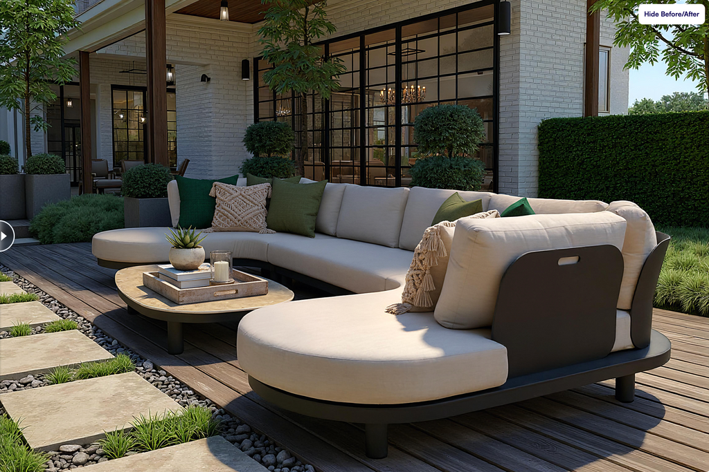 Genoa 4 Piece Sectional Set