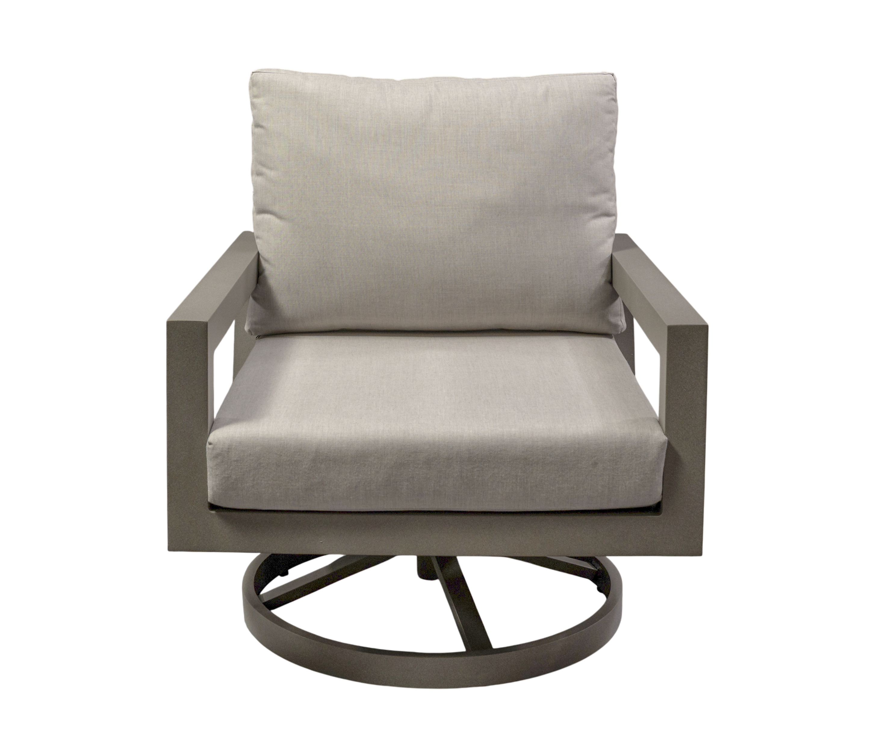 Larkspur 5 Piece Swivel Fire Chat Set
