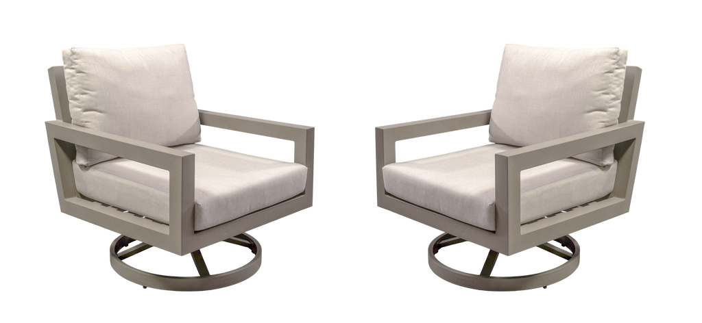 Larkspur Swivel Lounge Chair 2 Pack