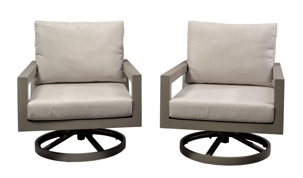 Larkspur Swivel Lounge Chair 2 Pack