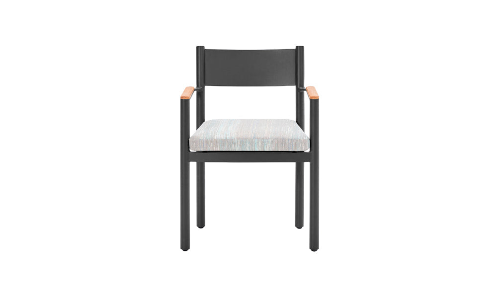 Vestige Dining Chair 2 Pack - Canvas Granite
