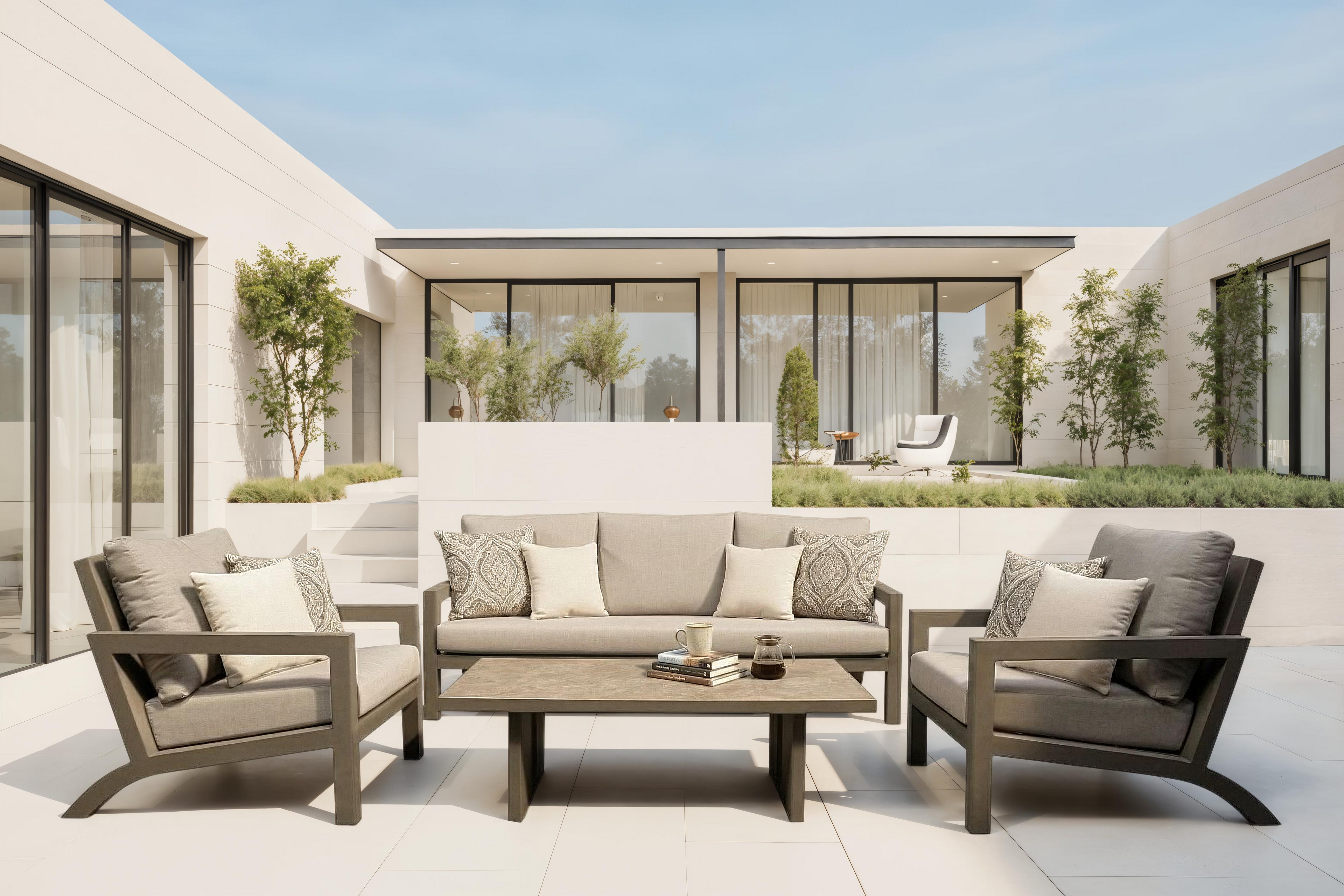 Larkspur 4 Piece Sofa Set