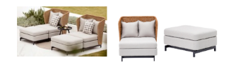 Skyy 2pc Lounge Chair + Ottomon (Commercial)